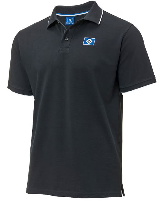 HSV Poloshirt "Logo schwarz"