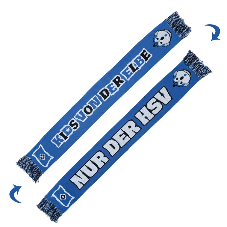 HSV Schal Kids "Nur der HSV" neu